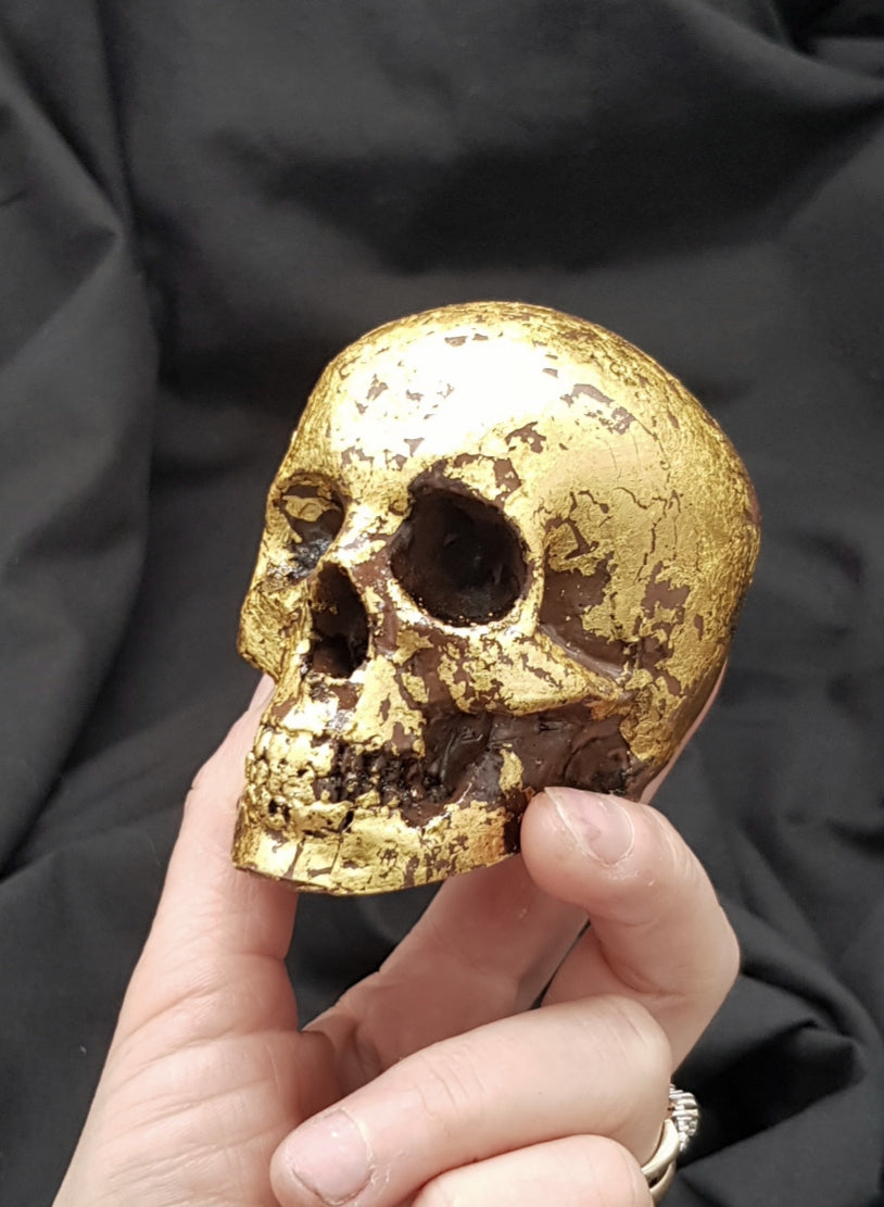 Edible Gold Leaf Skull
