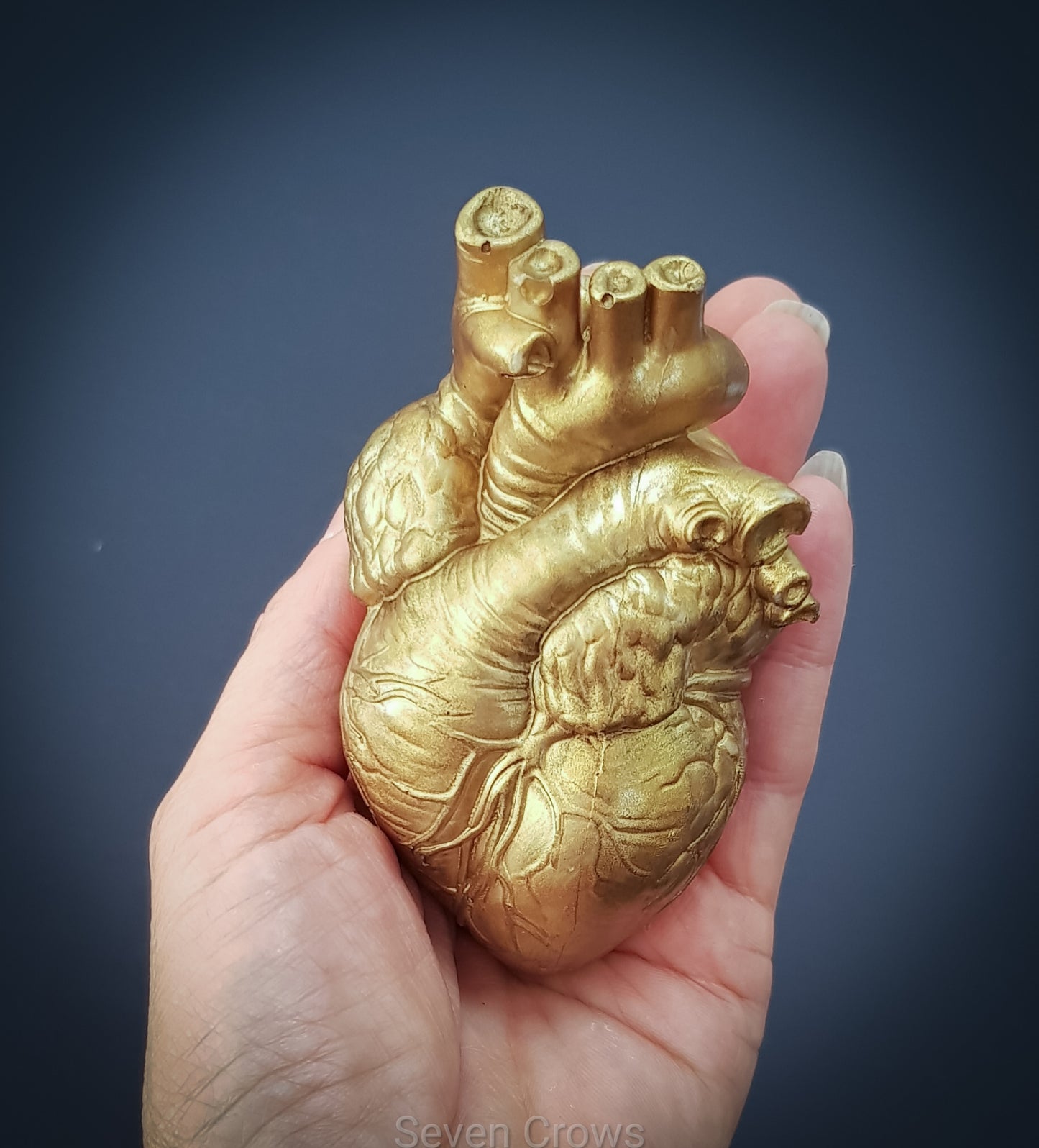Gilded Chocolate Heart