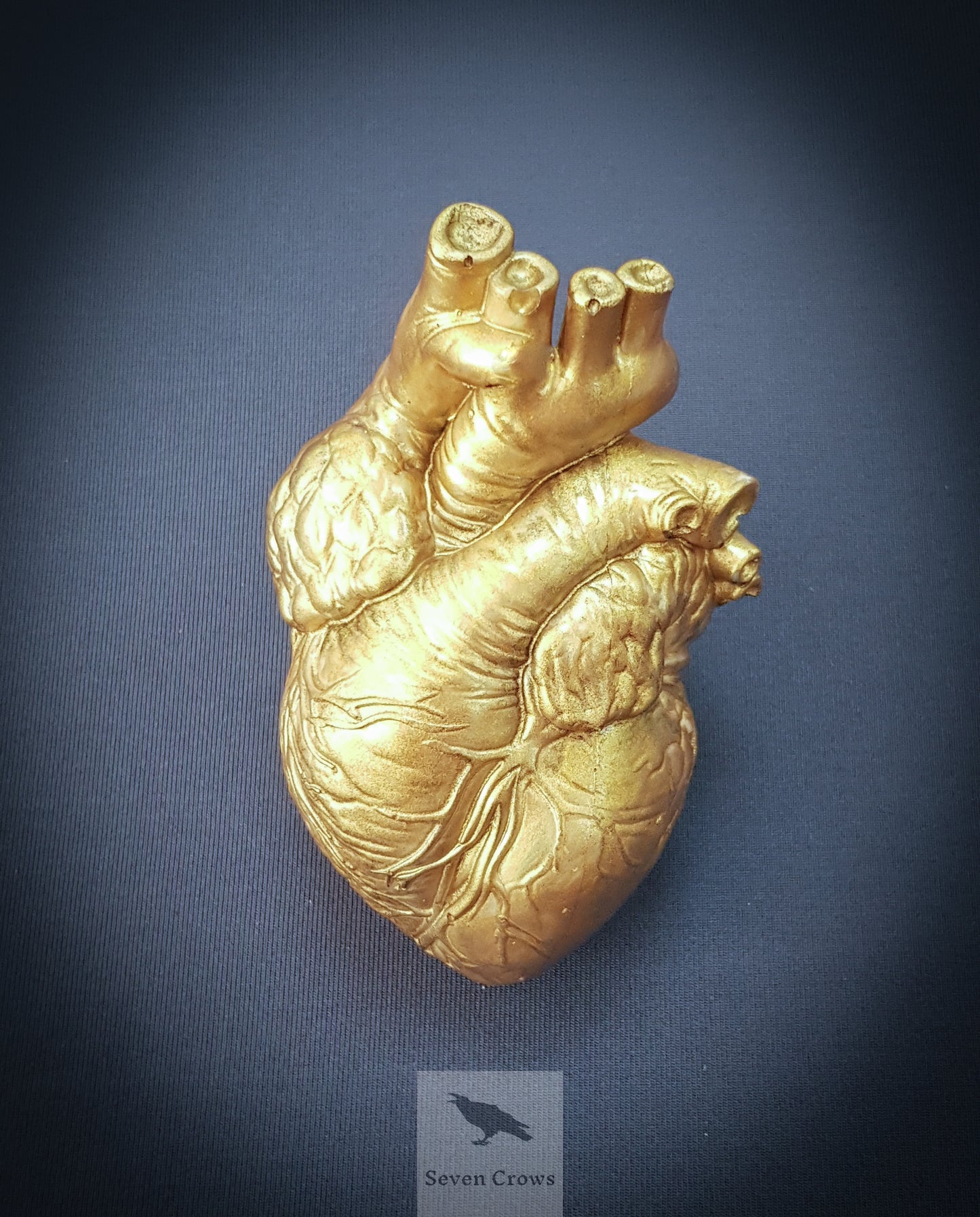 Gilded Chocolate Heart