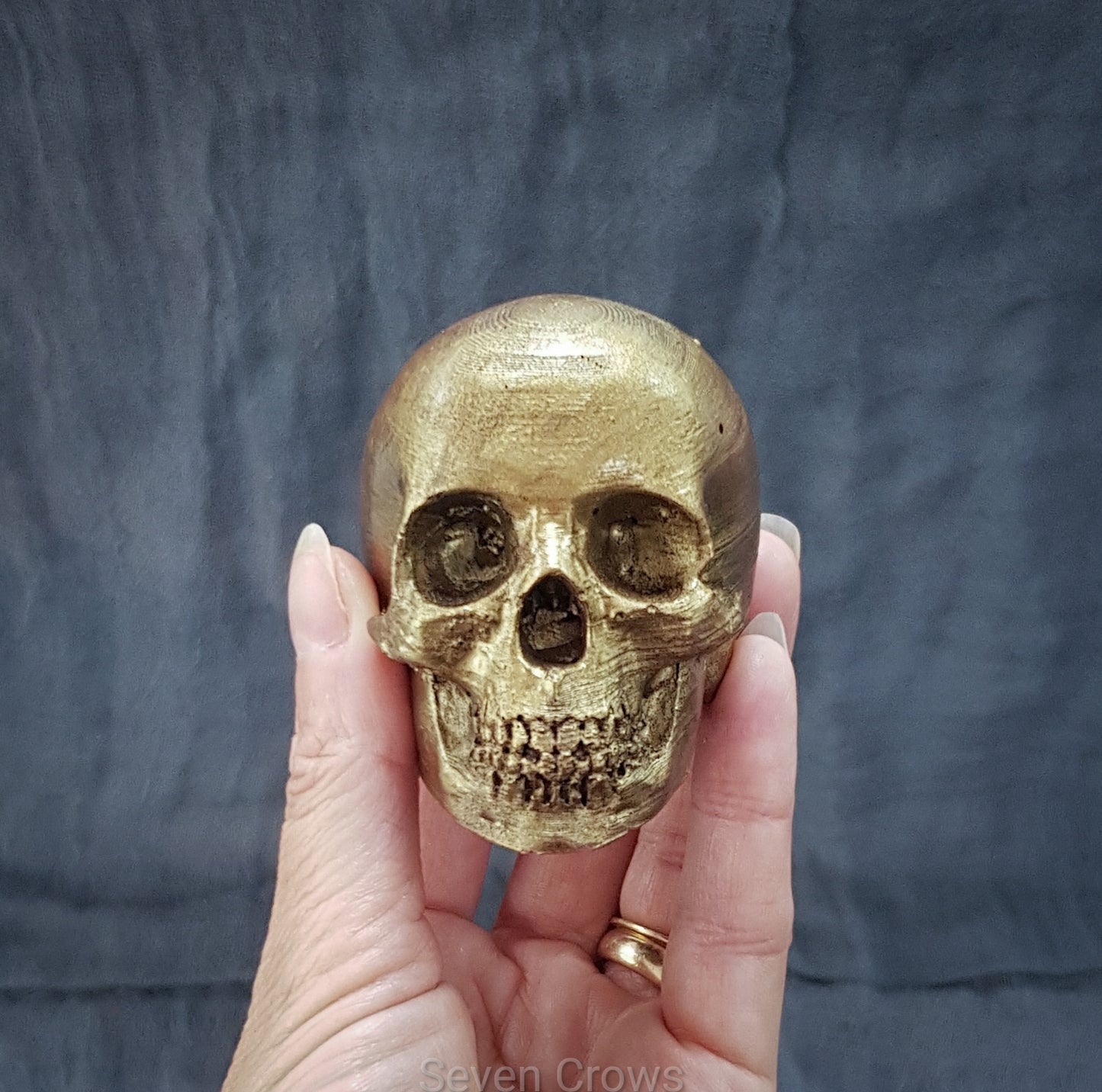 Small Golden Skull