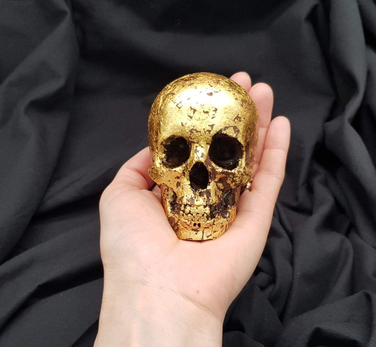 Edible Gold Leaf Skull