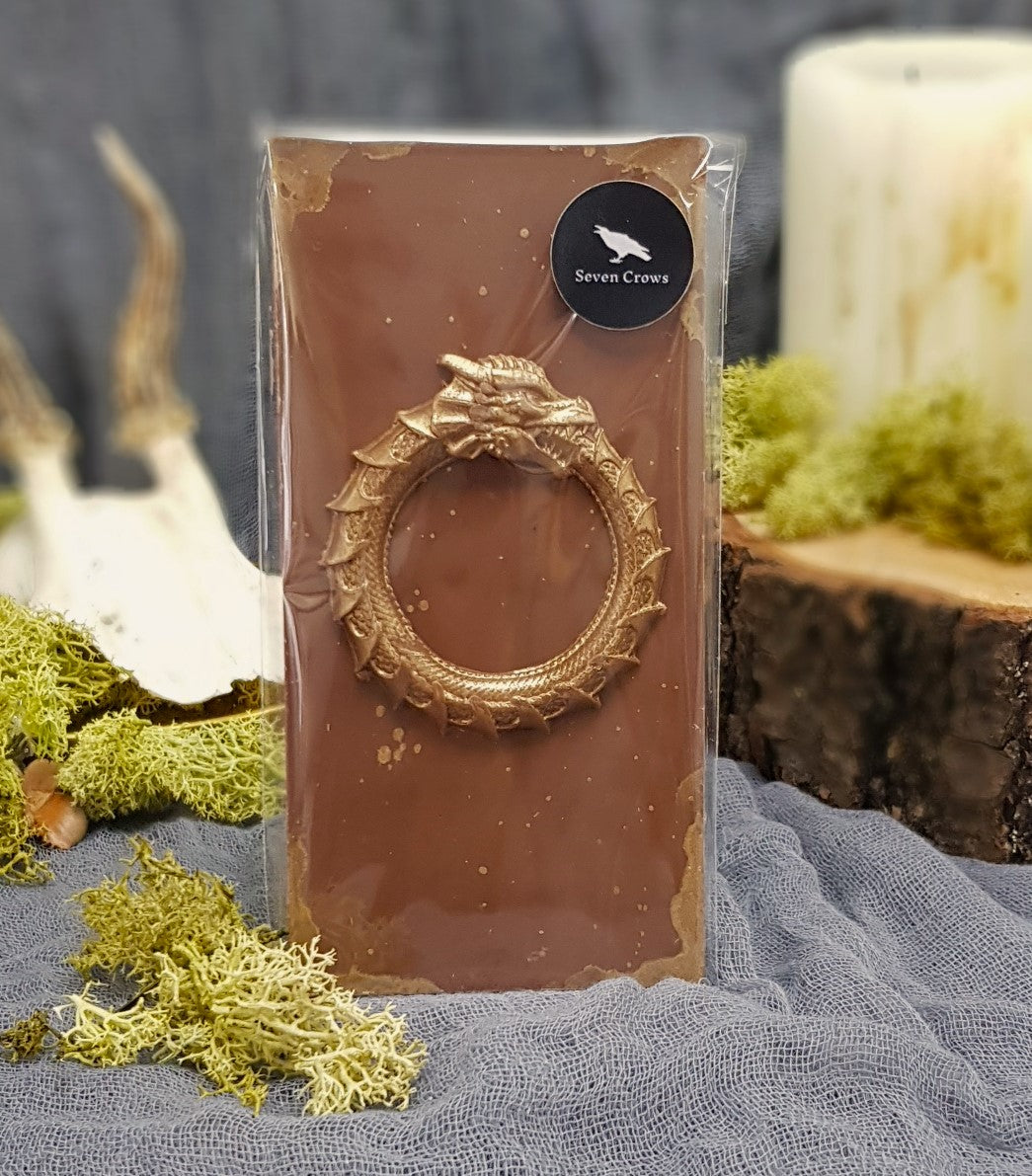 Hand Finished Milk chocolate Bar 100g